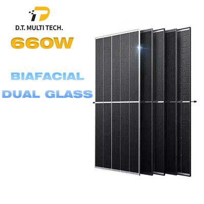 پنل های خورشیدی دو طرفه