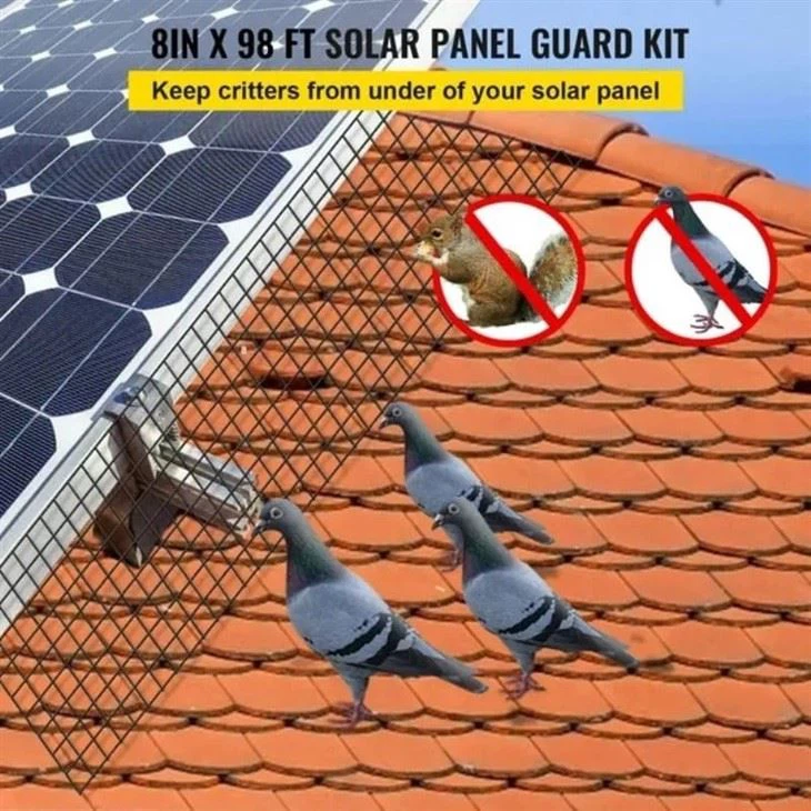 Solar Panel Bird Guard