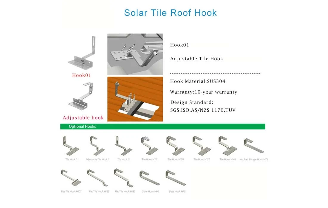 Tile roof solar mounting descriptions Tile roof solar mounting descriptions